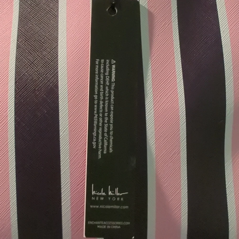Nicole by Nicole Miller Large Cosmetic Bag NWT